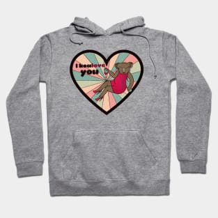 I koalove you - a funny cute koala Hoodie